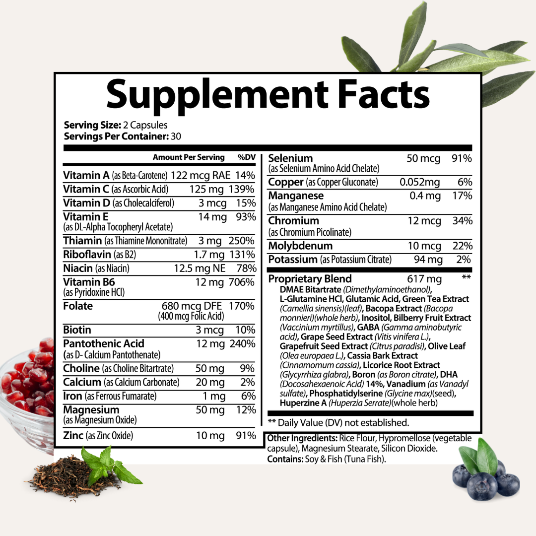 FOCUS: Neuro+ Formula for Cognitive Function