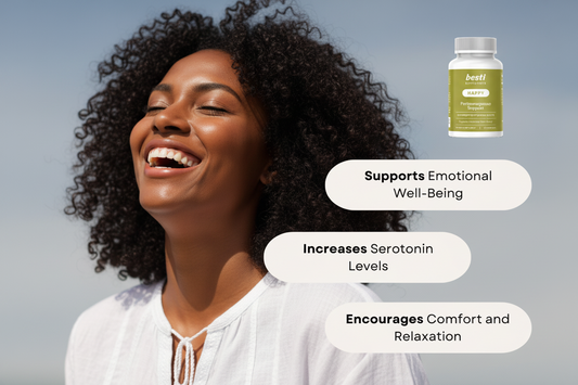 HAPPY: 5-HTP Supplement for Sleep Support