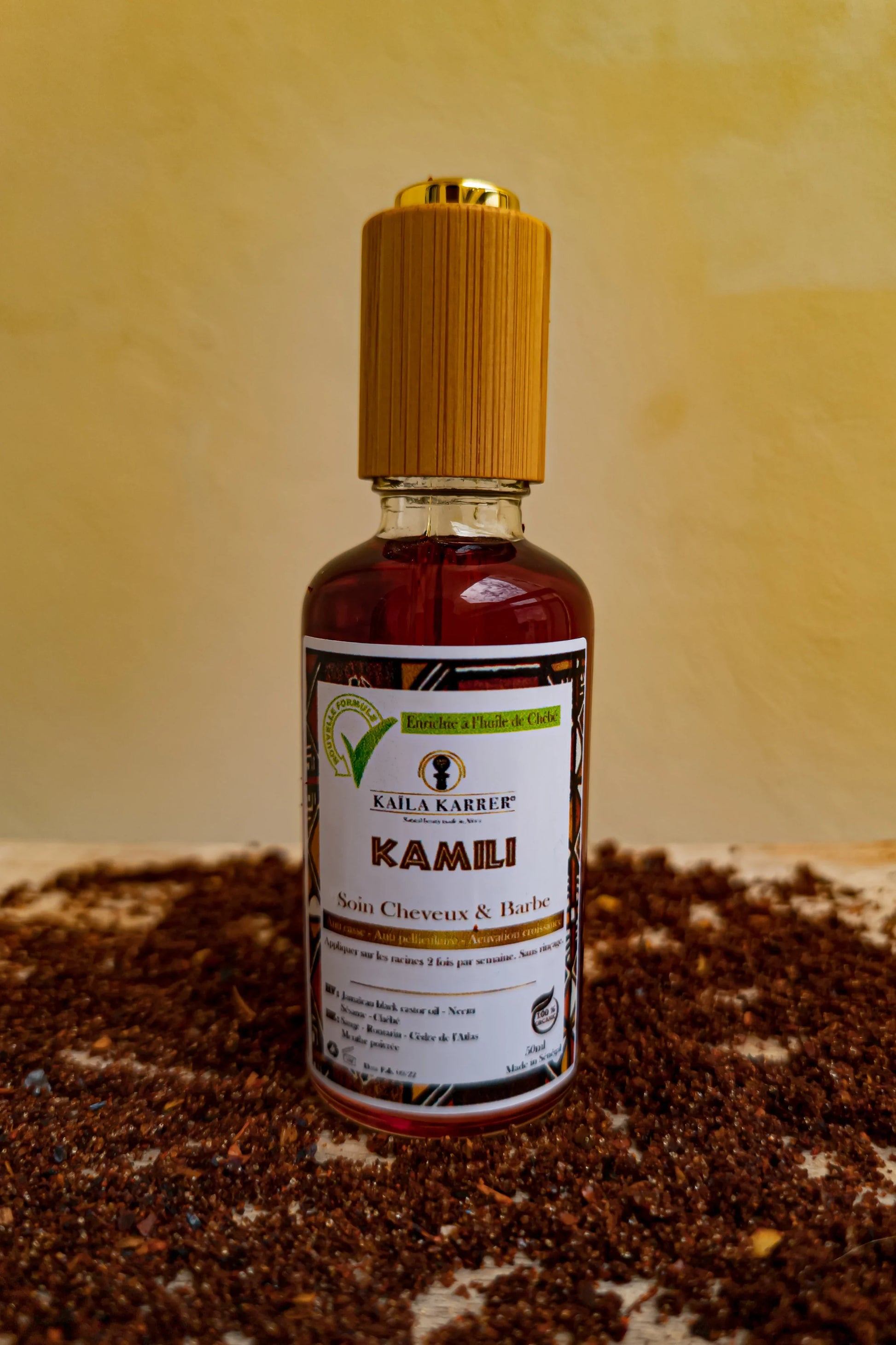 KAMILI Hair & Beard Growth Activator Stimulate | Nourish | Protect - Kaïla Karrer Cosmetics