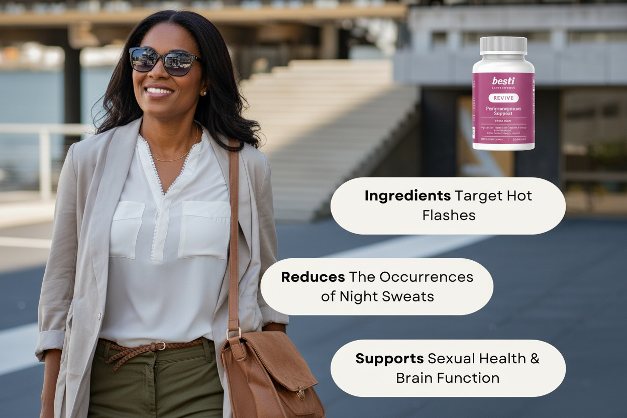 REVIVE: Triple Maca Supplement for Hot Flashes & Night Sweats